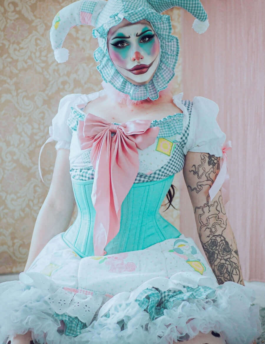harley quinn corset dress Adult Harley Quinn Corset M