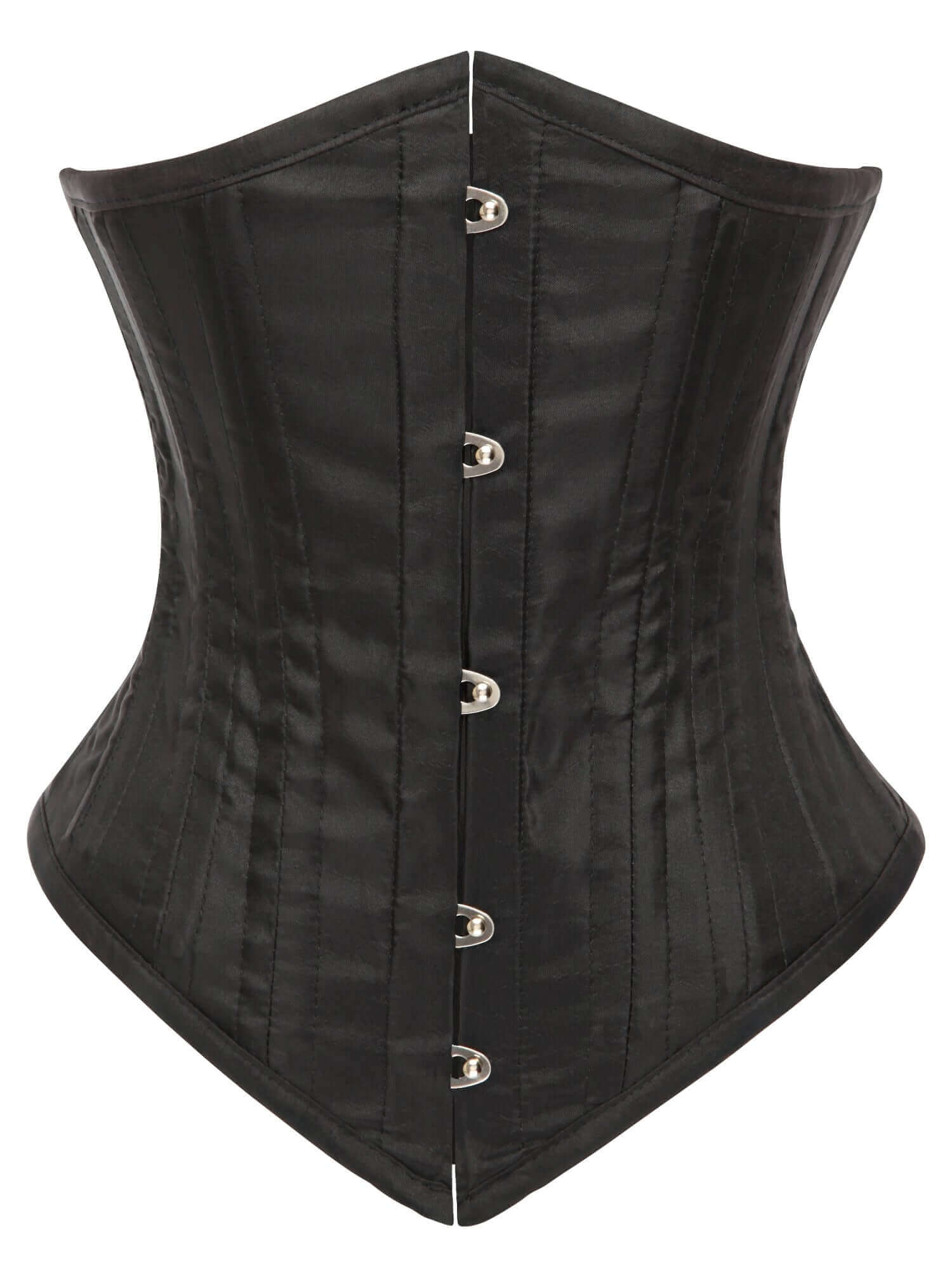 Playgirl Faith Black Waist Training 24 Steel Boned Corset Cincher playgirl-faith-black-waist-training-24-steel-boned-corset-cincher