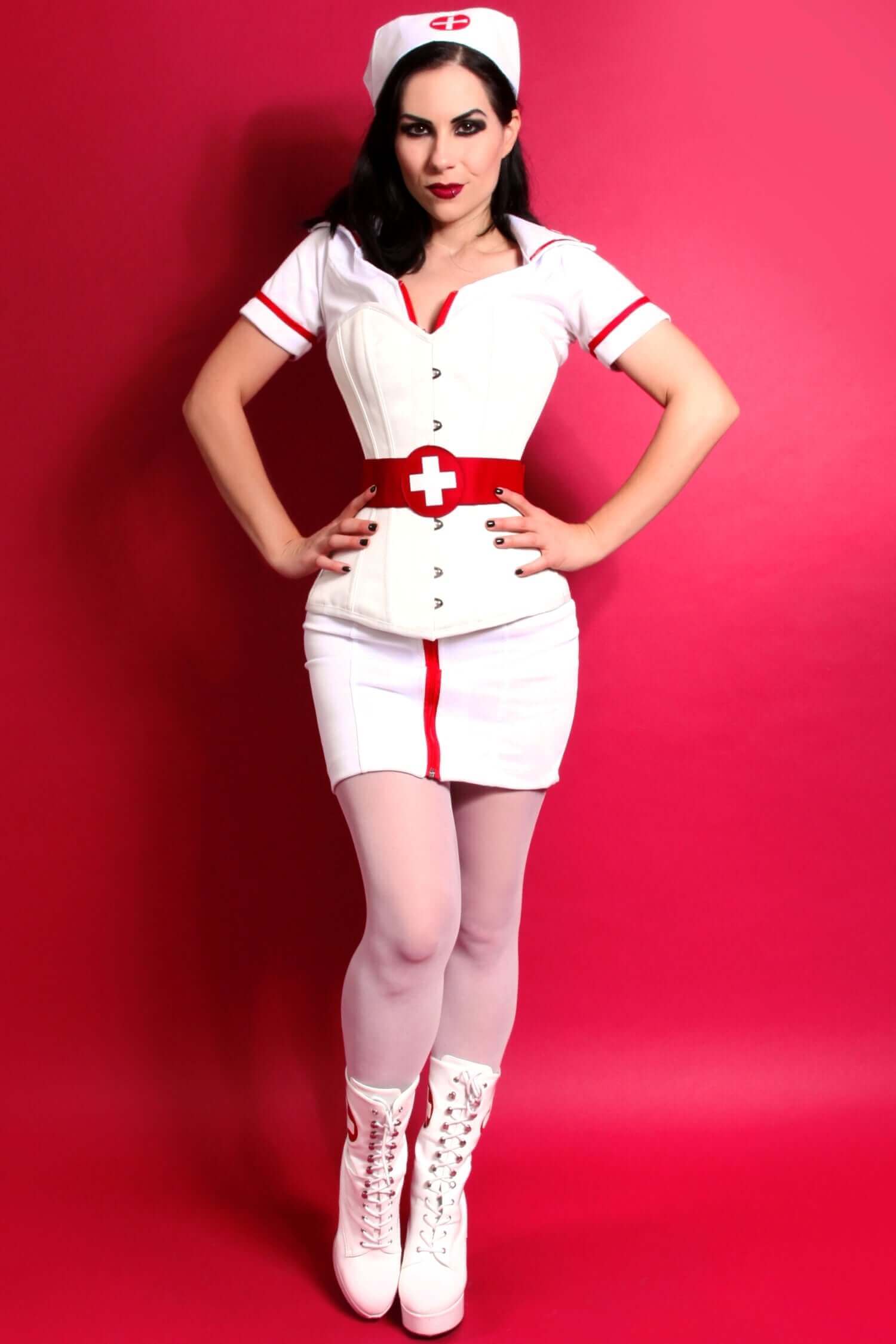 Corset nurse outfit deals